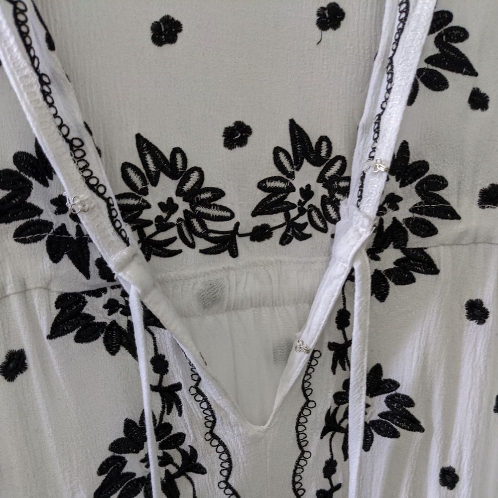 Boho Floral Midi Dress
